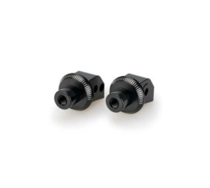 Adaptateurs de repose-pieds passager fixes Puig Honda CRF1100L Adventure Sports Africa Twin 24-25 noir