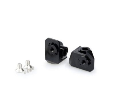 Puig adjustable rider footrest adapters for BMW R1250 GS Adventure 21-24 black