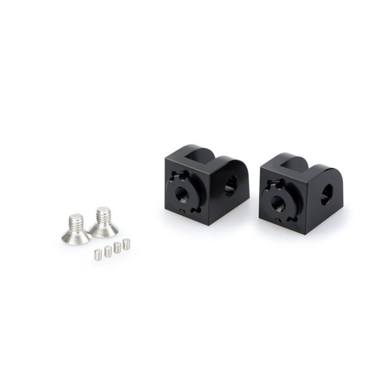 Puig Adjustable Driver Restraints Adapters for Honda CB1100 EX 17-20 Black