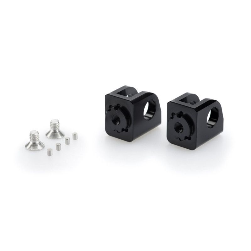 Puig adjustable rider footrest adapters for Kawasaki Z H2 21-25 black
