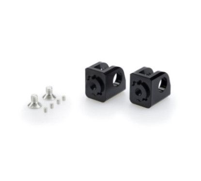 Puig adjustable rider footrest adapters for Kawasaki Z H2 21-25 black