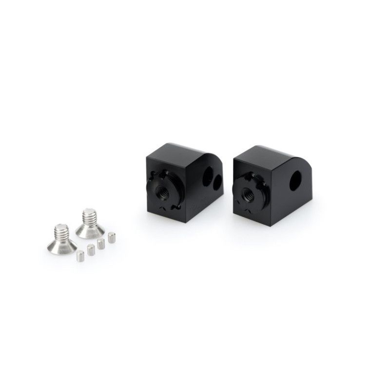 Puig adjustable passenger footrest adapters BMW R1250 RS 23-25 black
