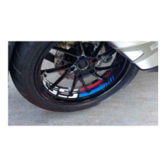 Puig Felgenaufkleber fur BMW R1200 GS Exclusive 17-18 schwarz