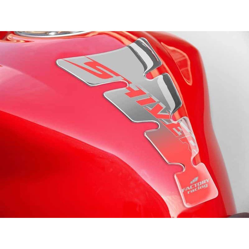 Puig Spirit Tank Pad Protector for Aprilia Shiver 750 GT 08-16 Silver