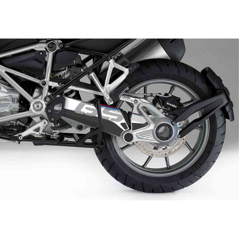 Adhesivo protector de horquilla Puig -GS- para BMW R1200GS Adventure 2016 blanco