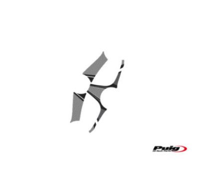 Sticker reservoir Puig Radikal pour BMW F800 GS 13-15 gris