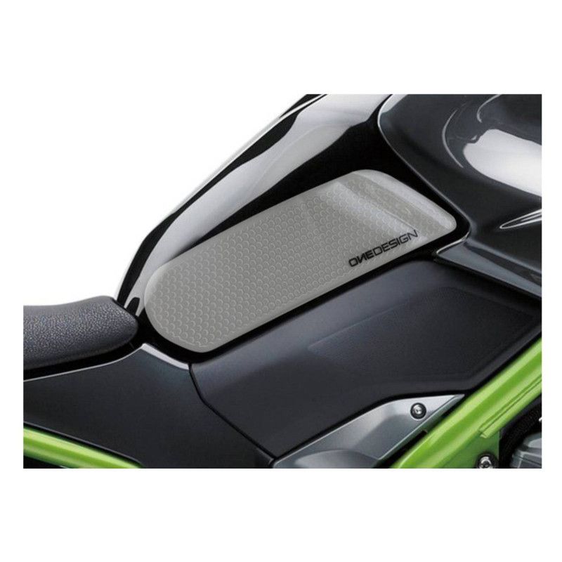 Puig spezifischer Seitentankaufkleber Kawasaki Ninja H2 SX 2022 transparent