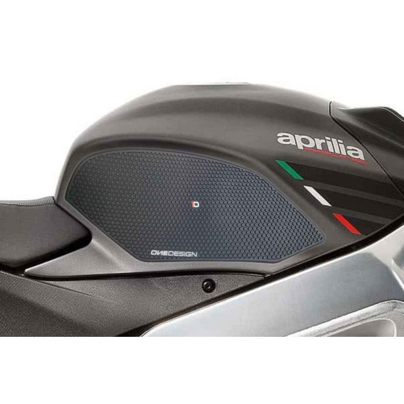 Puig specific side tank sticker for Aprilia RSV4 RR 17-18 black