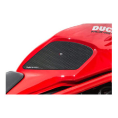Autocollant lateral de reservoir Puig specifique pour Ducati Monster 1200 S 17-20 noir