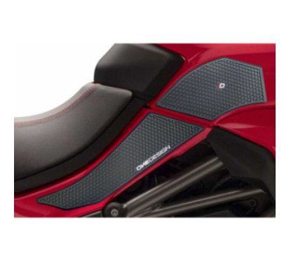 Puig spezifischer Seitentankaufkleber fur Ducati Multistrada 1260/S 18-20 schwarz