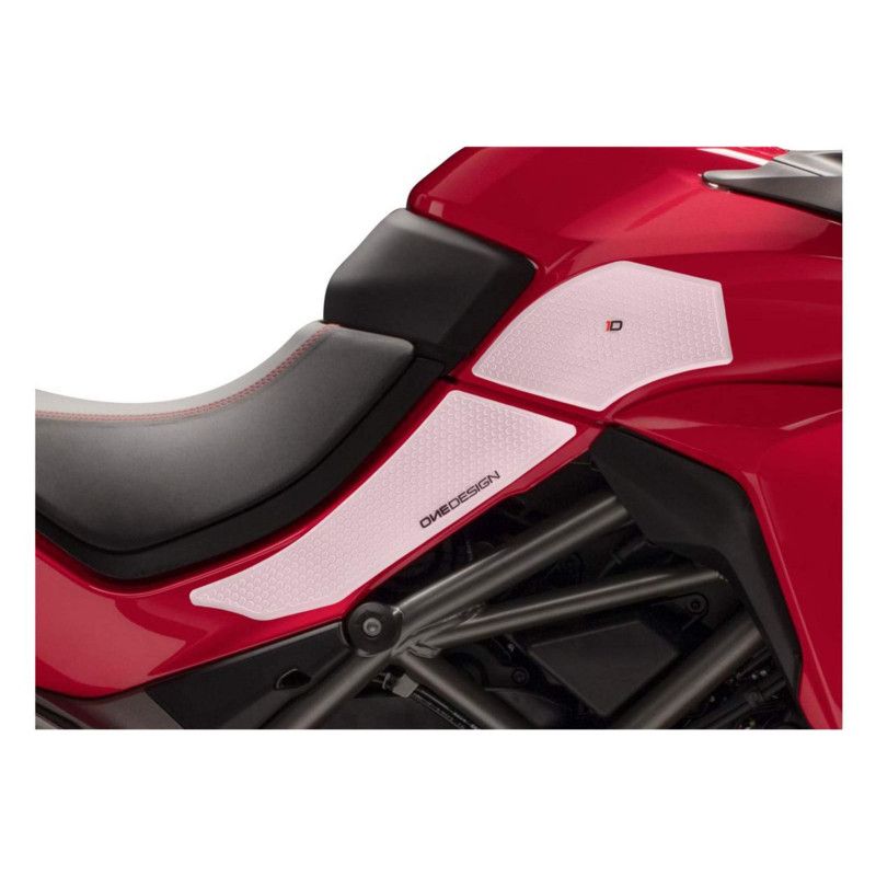 Puig spezifischer Seitentankaufkleber fur Ducati Multistrada 1260/S 18-20 transparent
