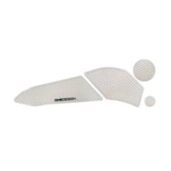Autocollant lateral de reservoir Puig specifique pour Ducati Multistrada 950 21-23 transparent