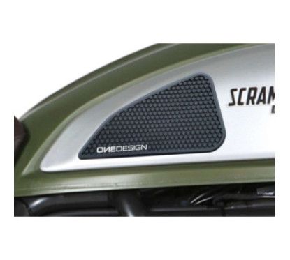 Puig spezifischer Seitentankaufkleber fur Ducati Scrambler 1100 18-20 schwarz