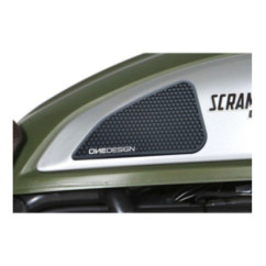 Adhesivo lateral de deposito especifico Puig para Ducati Scrambler Icon 19-20 negro