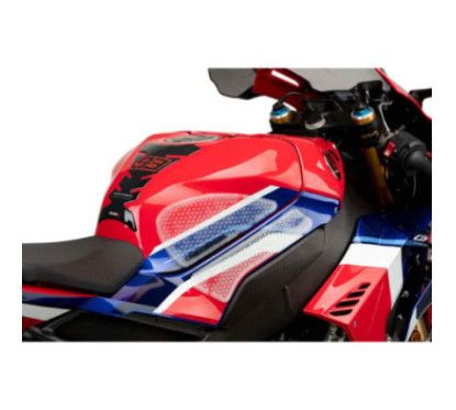 Puig specific side tank sticker for Honda CBR1000 RR-R Fireblade 22-23 transparent