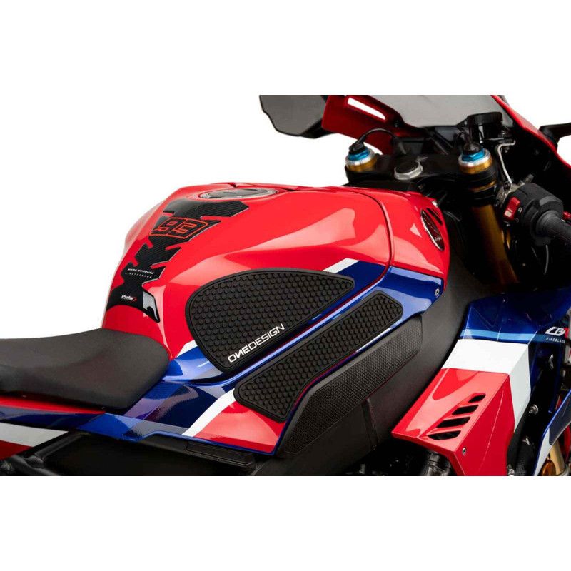 Puig specific side tank sticker for Honda CBR1000 RR-R Fireblade SP 20-21 black