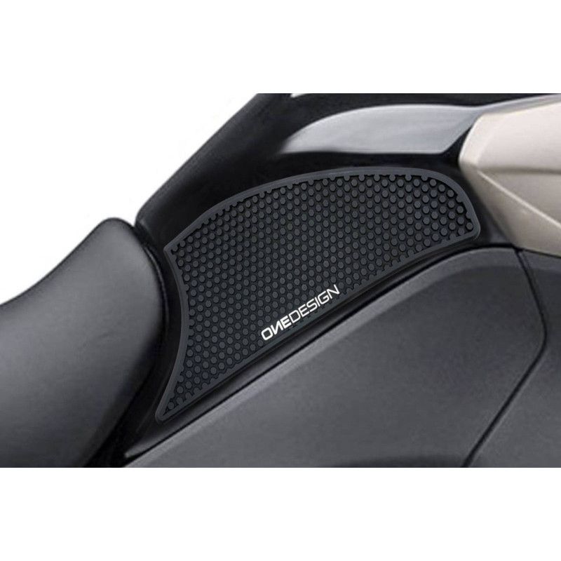 Puig specific side tank sticker for Kawasaki Versys 1000 17-18 black