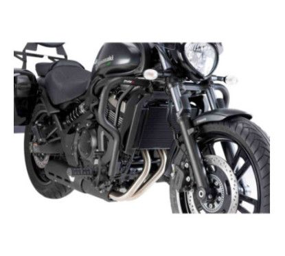 Defensas de motor Puig Kawasaki Vulcan S 17-20 negras
