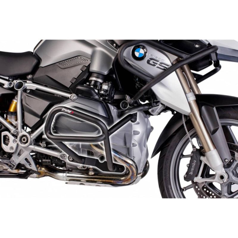 Defensas de motor Puig para BMW R1200 GS Exclusive-Low 17-18 negras