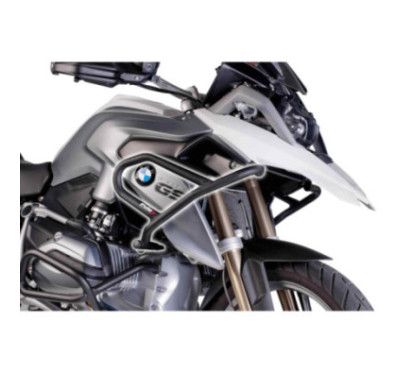 Defensas de motor Puig para BMW R1200GS-Alto 2016 negras