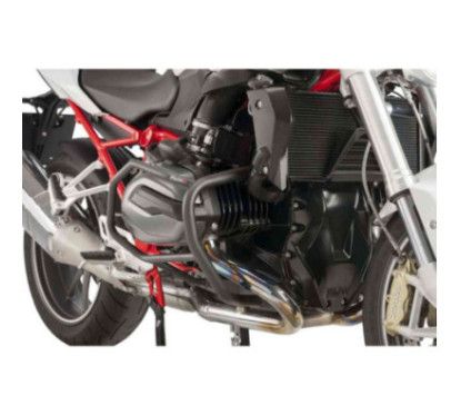 Defensas de motor Puig para BMW R1200RS 17-18 negras