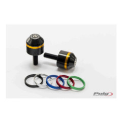 puig bilancieri mod. corto con anelli per bmw r1200 r 17-18 nero