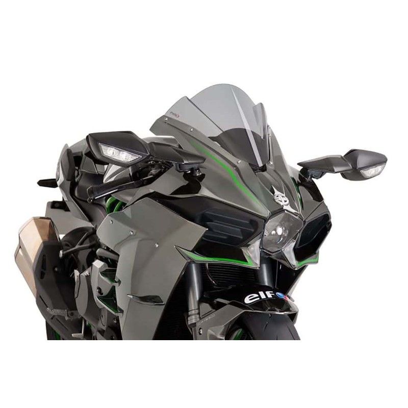 Puig Z Racing Windschutzscheibe fur Kawasaki Ninja H2 15 22 leicht getont