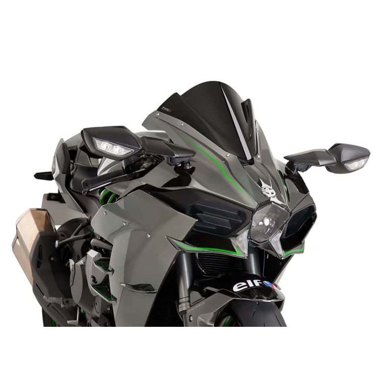 PUIG CUPOLINO Z-RACING PER KAWASAKI NINJA H2 ANNO 15'-22' COLORE NERO