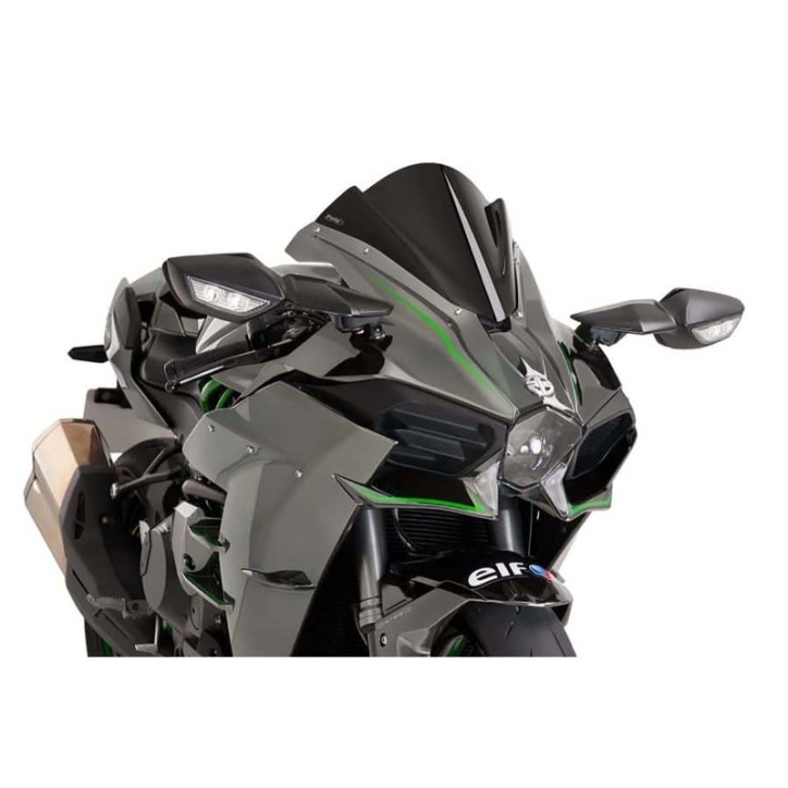 PUIG CUPOLINO Z-RACING KAWASAKI NINJA H2 15-22 NERO