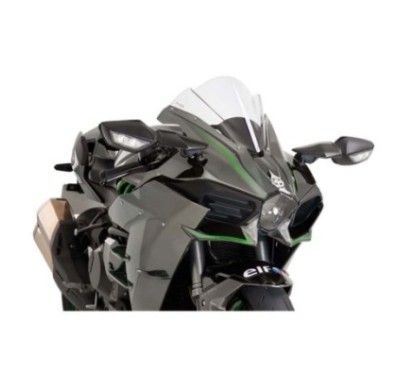 puig z racing windshield for kawasaki ninja h2 15 22 clear