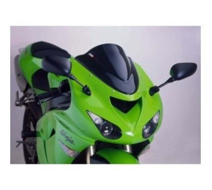 Bulle Puig Z Racing pour Kawasaki ZX 6R Ninja 05/08, noire