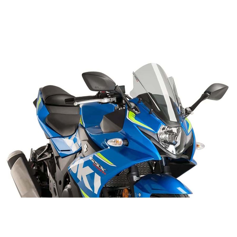 PUIG CUPOLINO Z-RACING PER SUZUKI GSX-R250 ANNO 17'-21' COLORE FUME CHIARO