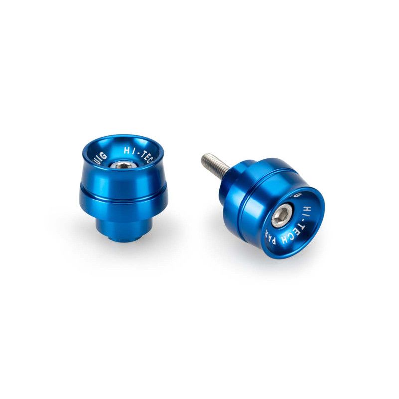 Puig Speed Bar Ends for Honda CBR1100XX Blackbird 99-07 Blue