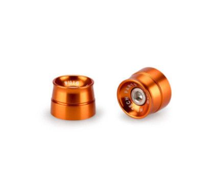 Puig Speed Modular Barbells for Kawasaki ZX-6R Ninja 03-04 Orange