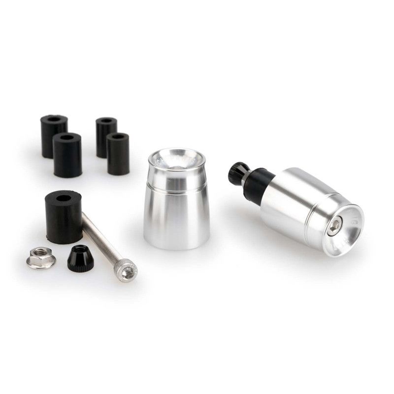 Puig Sport Bar Ends Ducati Panigale V4R 23-24 Silver