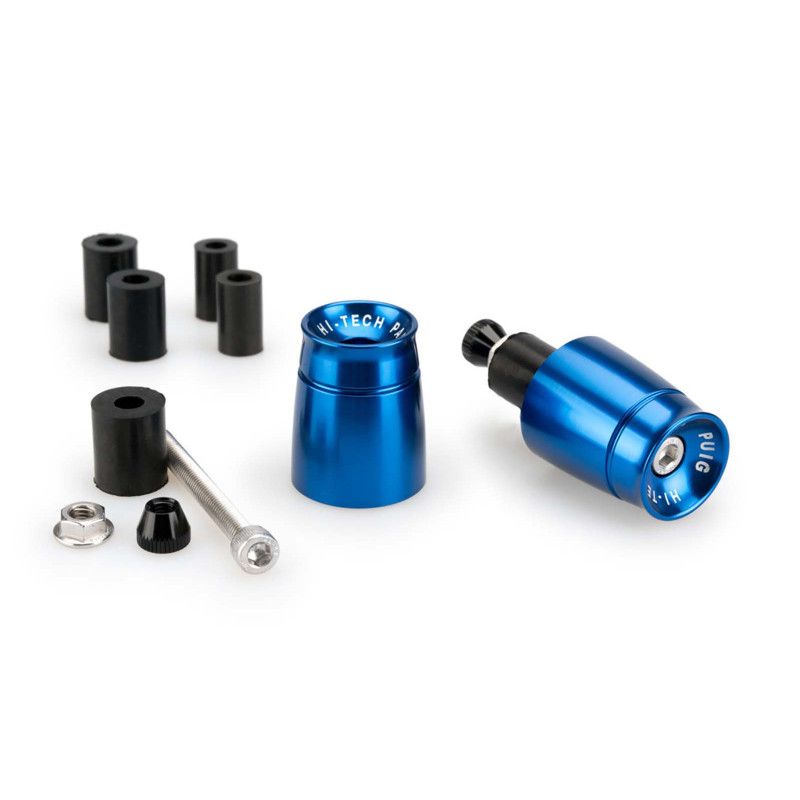 Embouts de guidon Puig Sport pour Ducati Panigale 1100 V4 2022-24 Bleu