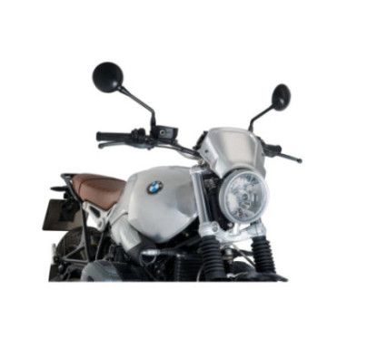 Puig aluminum front fairing for BMW R nine T Pure 21-24 silver