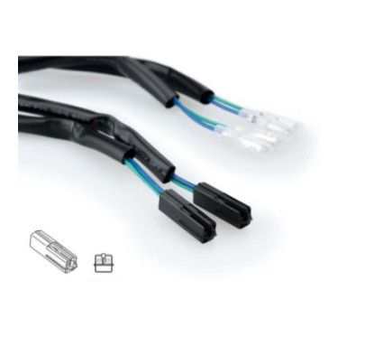 puig cavi connettori per frecce per honda cbr650r 21-23 nero