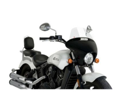 Pare-brise Puig Batwing SML Touring pour Indian Scout 21-25 Transparent