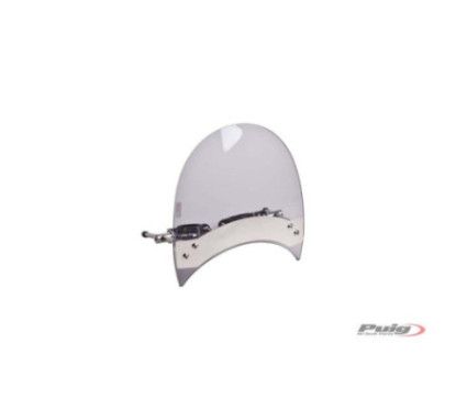 Carenage roadster personnalise Puig pour Hyosung GV650 Aquila 07-11 fume clair