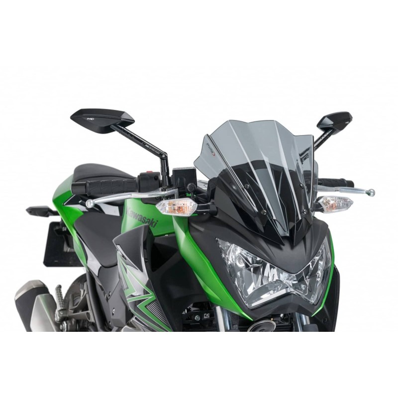 PUIG NAKED SCREEN NG SPORT KAWASAKI Z300 15-17 LEICHTER RAUCH