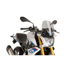 PUIG NAKED NG Sportscheibe fUr BMW G310 R 21-26, hell getOnt