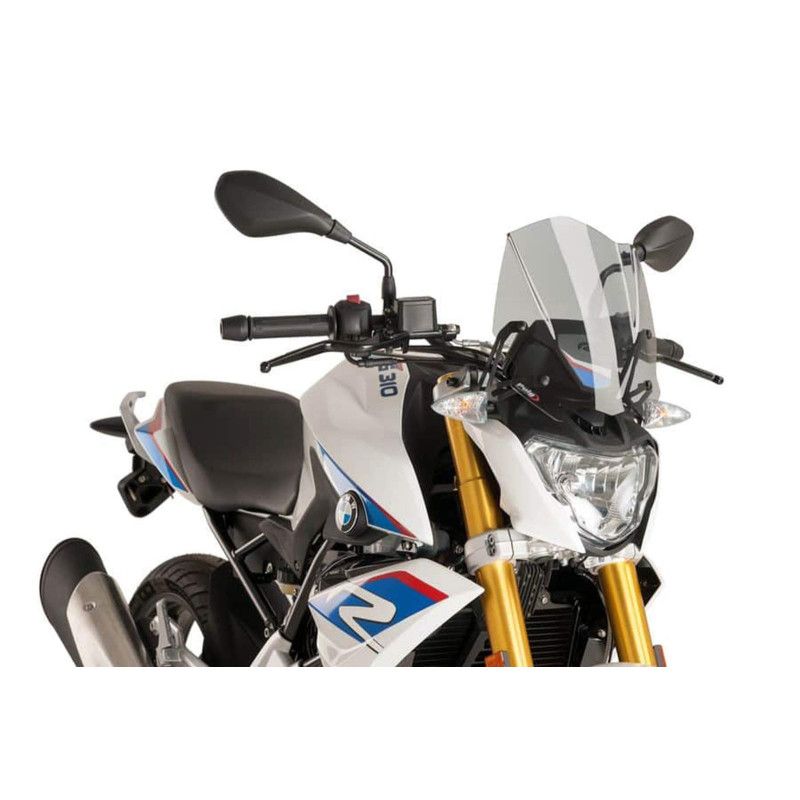 puig naked ng sport screen for bmw g310 r 21-25 light smoke