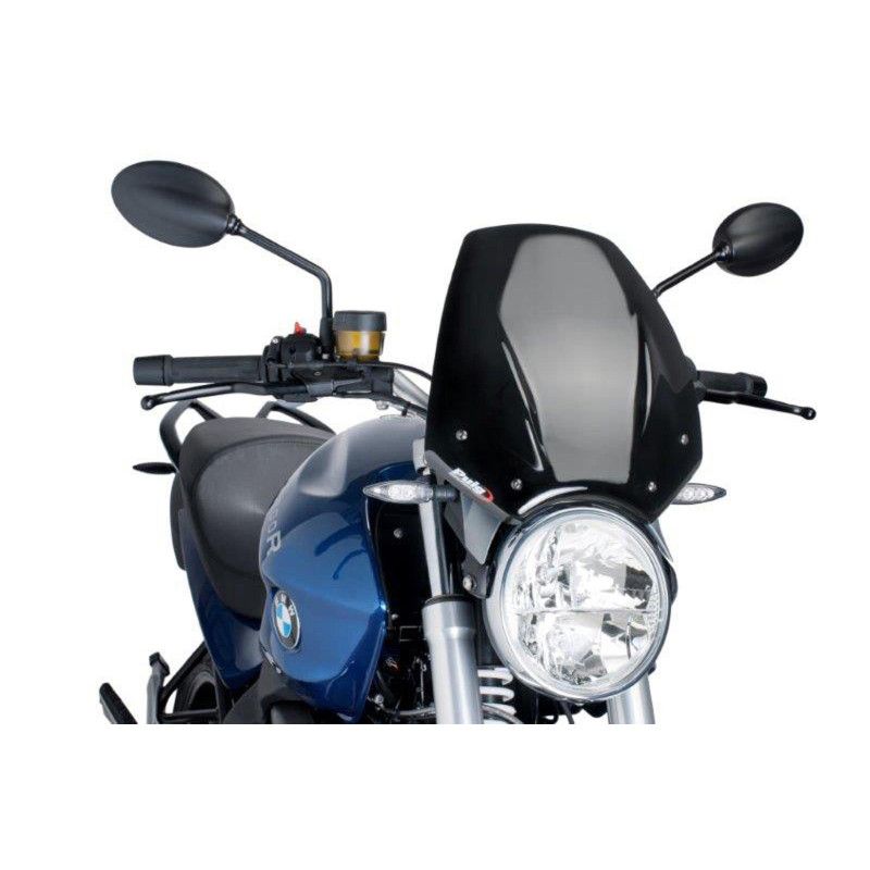 Cupula deportiva Puig Naked NG para BMW R1200 R 11-14 negra