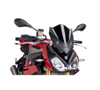 Bulle sport Puig Naked NG pour BMW S1000 R 17-20 noir