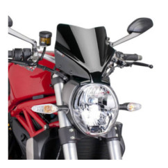 PUIG NAKED NG SPORT WINDSCREEN FOR DUCATI MONSTER 821 2017 BLACK