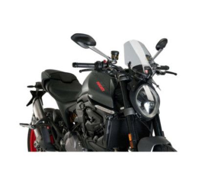 puig cupolino naked n.g. sport per ducati monster 937 24-25 fume chiaro