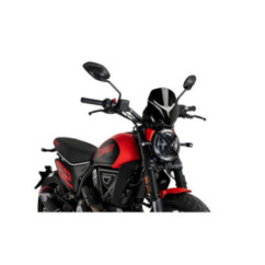 PUIG CUPOLINO NAKED N.G. SPORT PER DUCATI SCRAMBLER FULL THROTTLE 25-26 NERO