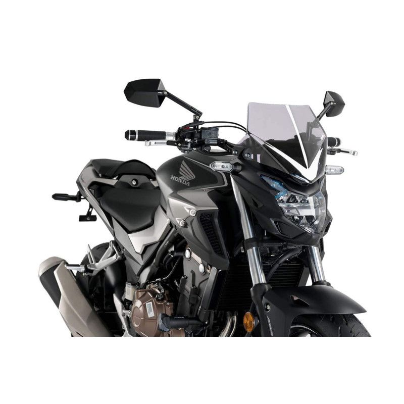 puig cupolino naked n.g. sport per honda cb500f 17-18 fume chiaro