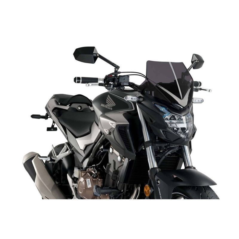 puig naked ng sport screen for honda cb500f 17-18 dark smoke